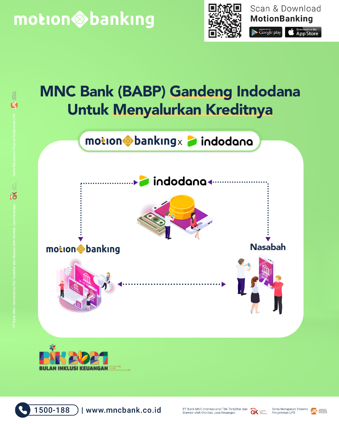 MNC Bank bersama Indodana bantu salurkan kredit