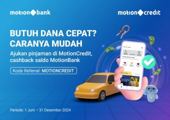 Cashback Saldo MotionBank