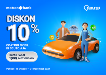 Diskon 10% Pakai QRIS di Scuto