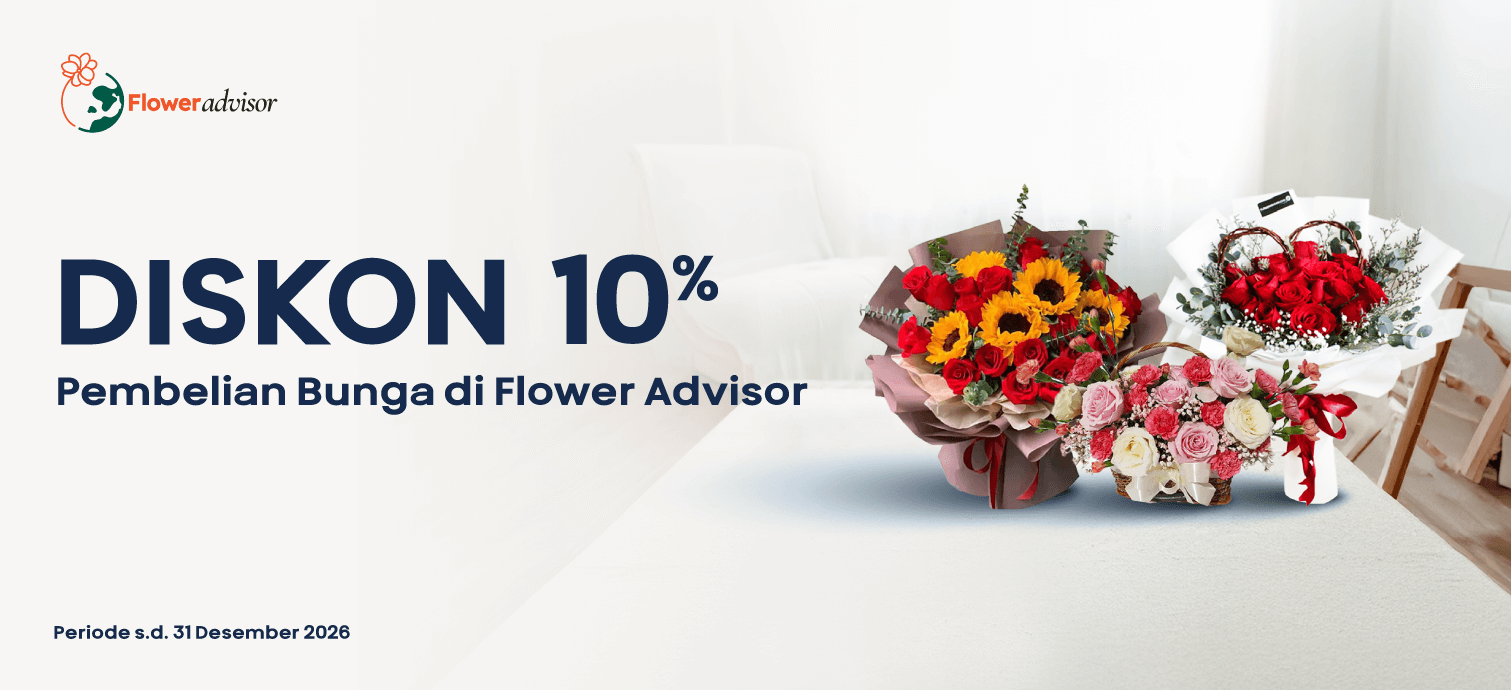 Flower Advisor Diskon 10%