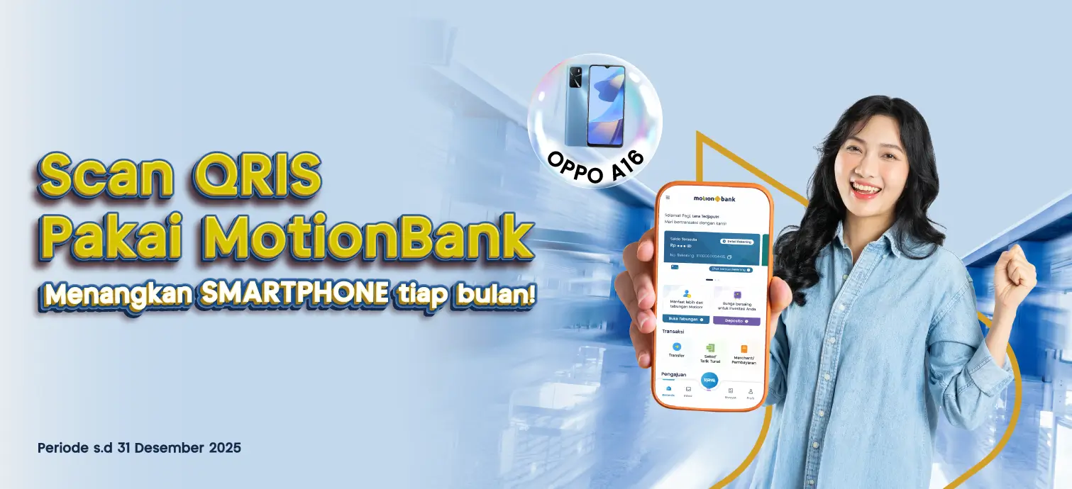 Program Racing Transaction QRIS MotionBank