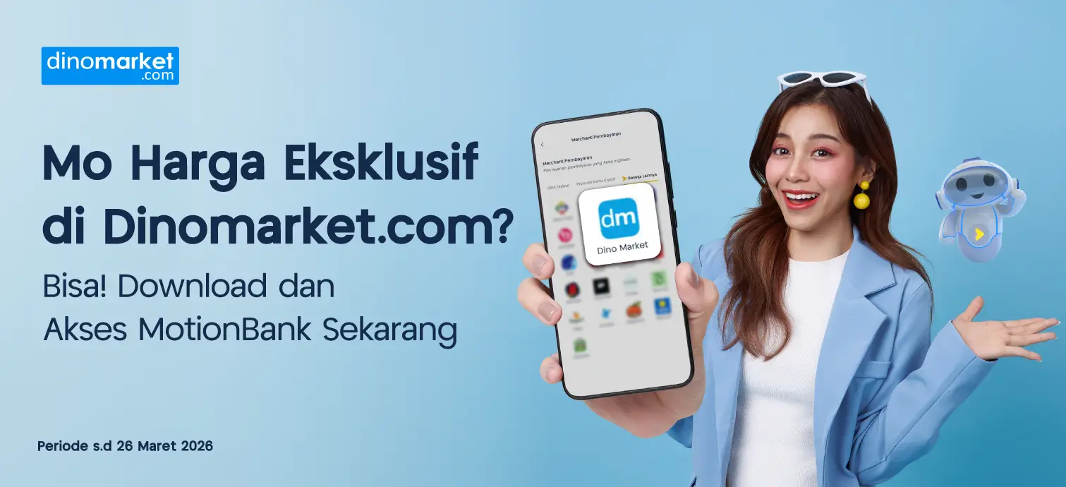 Dapatkan Harga Eksklusif di Dinomarket.com!