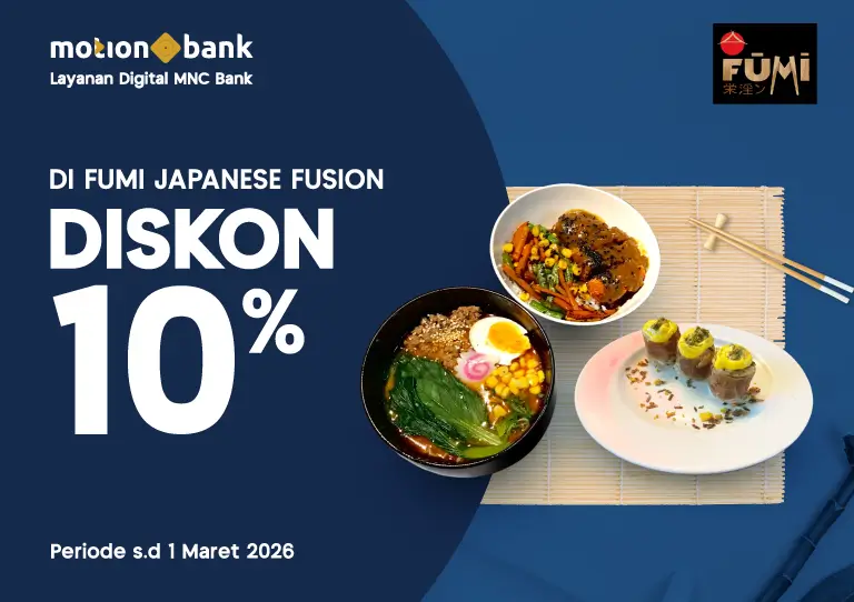 Promo Fumi Japanese Fusion