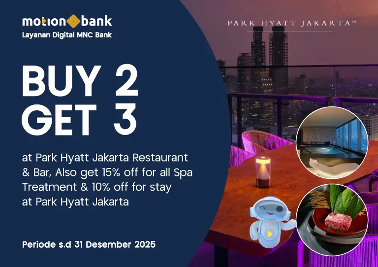 Dining, Spa, & Stay Special Offer at Park Hyatt Jakarta