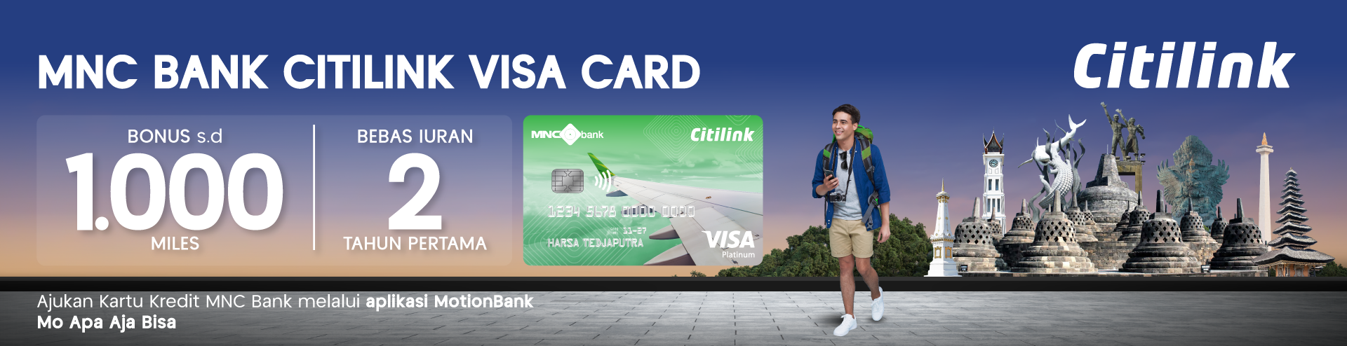 MNC Bank Citilink VISA Card