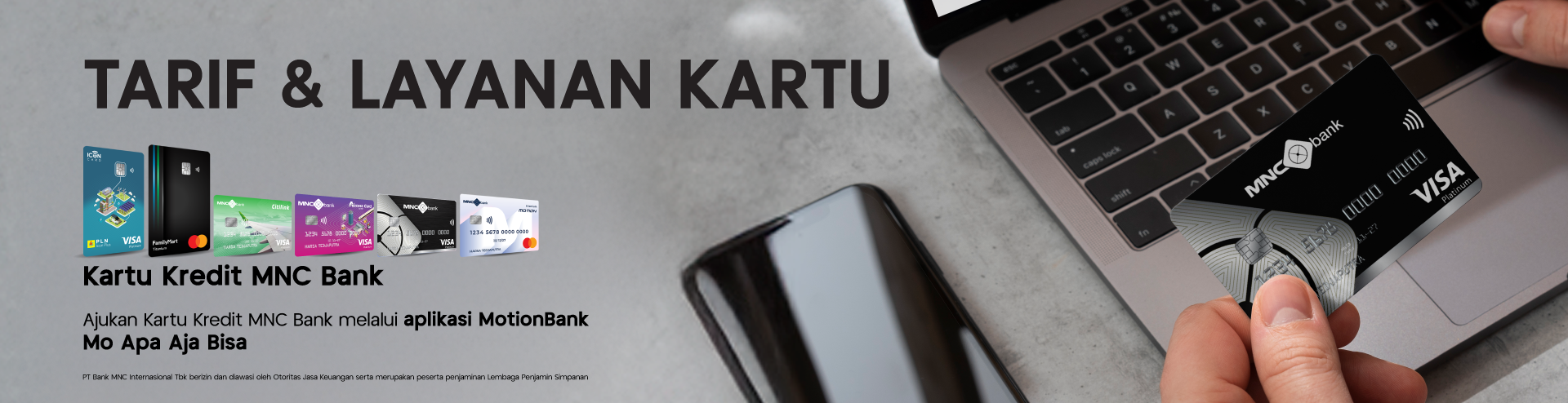 Tarif dan Layanan Kartu