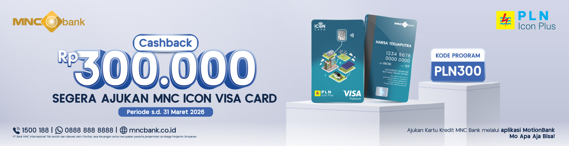 MNC Icon Visa Card