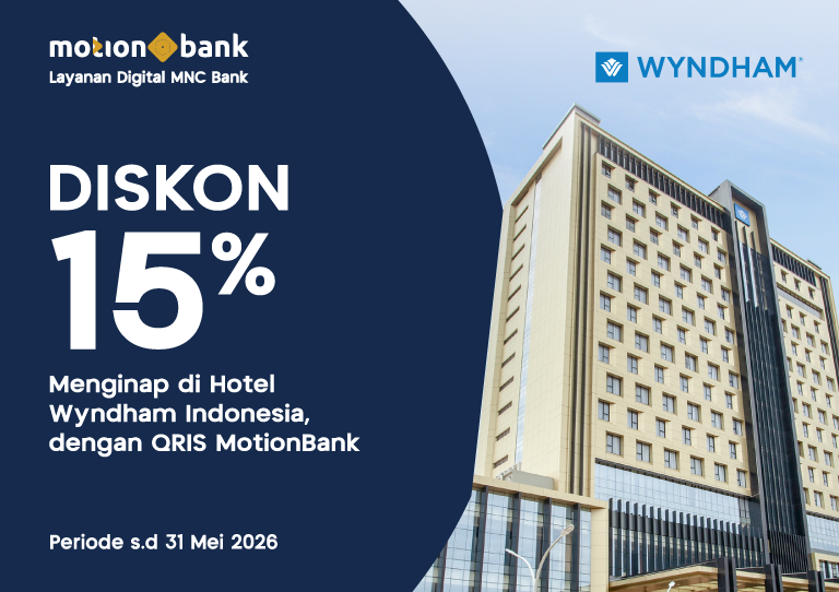 Diskon 15% di Hotel Wyndham Indonesia