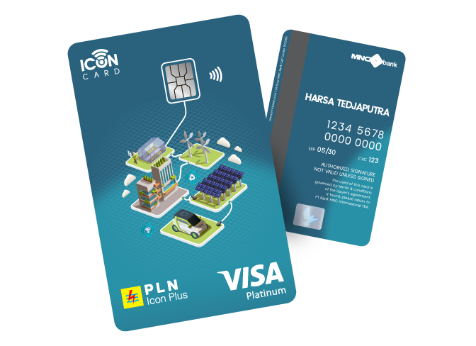 MNC Icon Visa Card