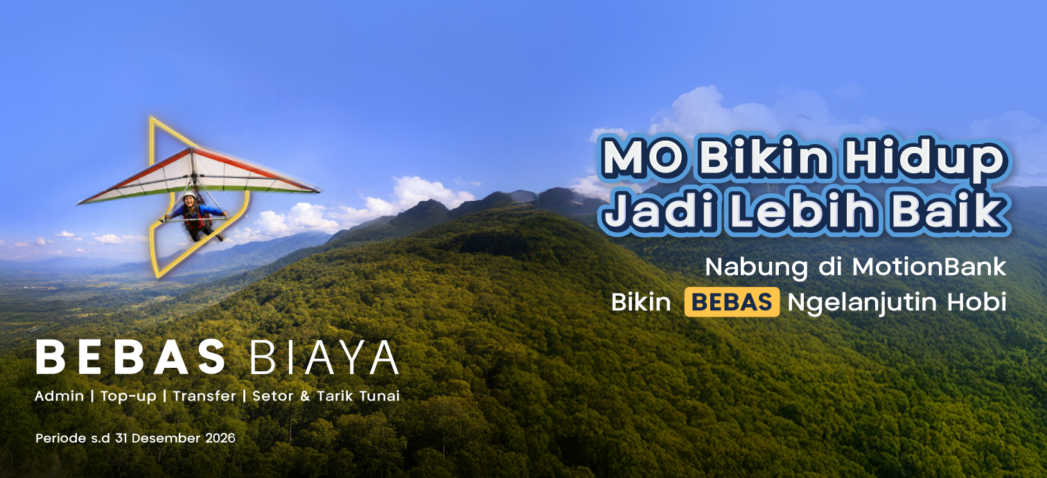Bebas Biaya Transaksi di MotionBank