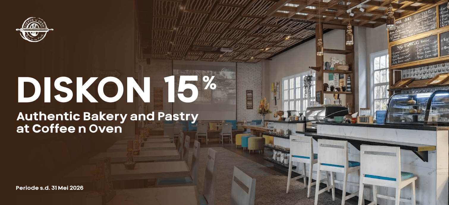 Diskon 15% di Coffee n Oven Bali