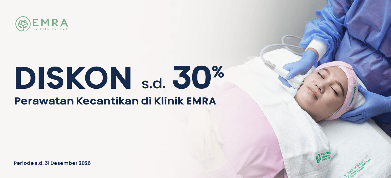 Klinik EMRA Diskon s.d. 30%