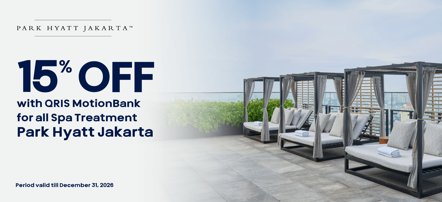 15% Off at The SPA Park Hyatt Jakarta