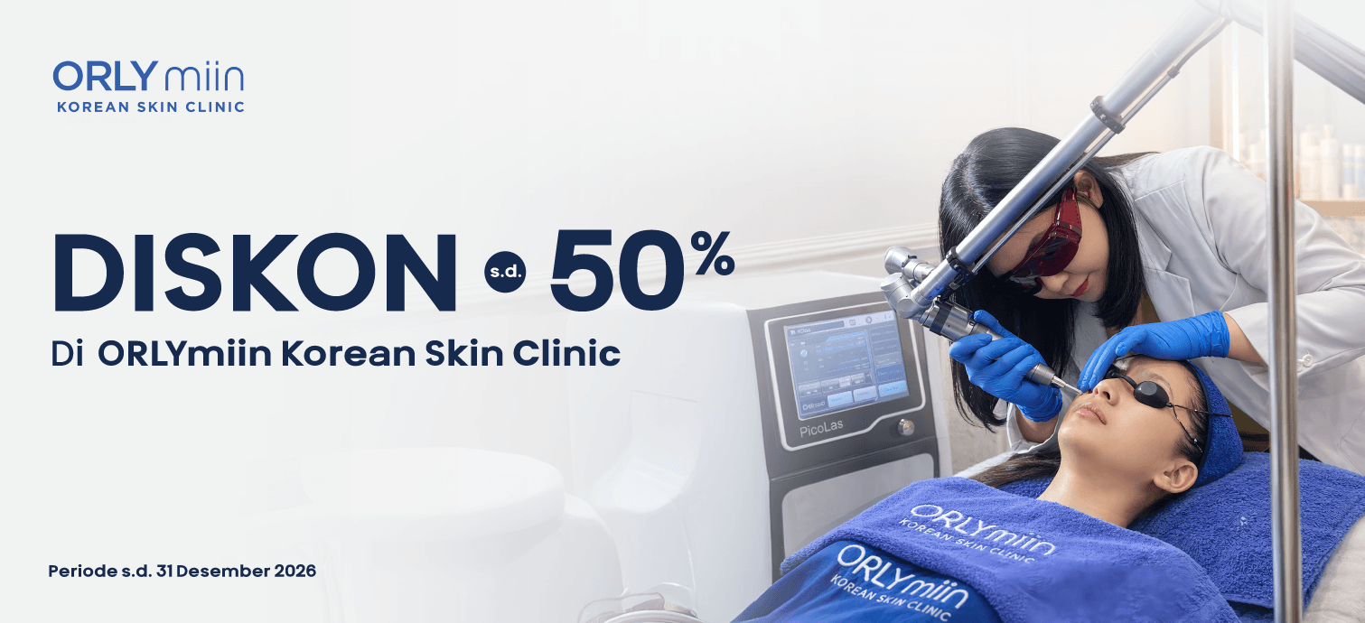 ORLYmiin Korean Skin Clinic Diskon s.d. 50%