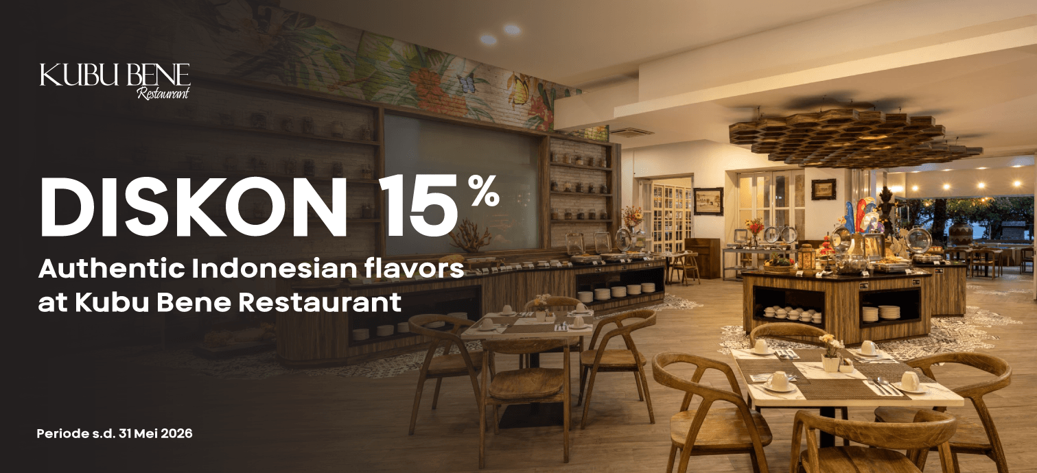 Diskon 15% di Kubu Bene Restaurant