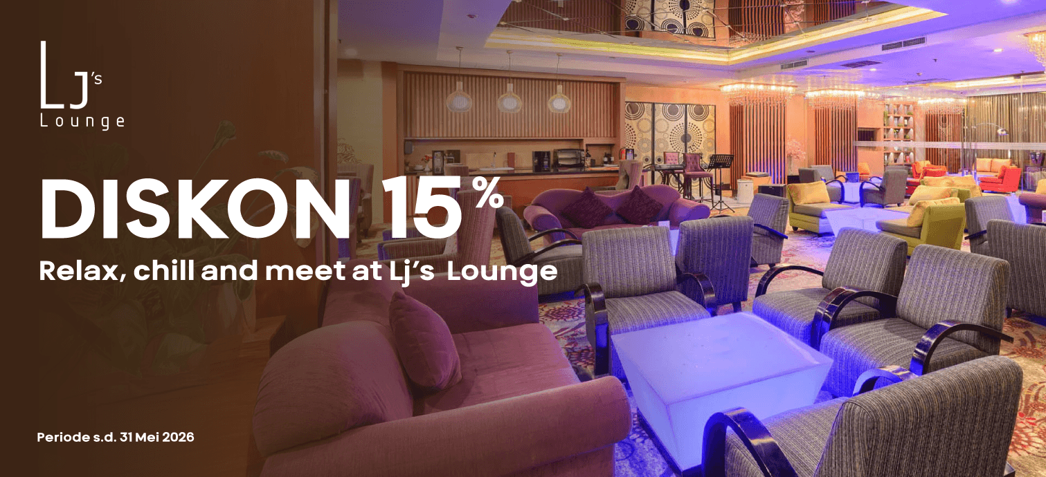 Diskon 15% di LJ’s Lounge