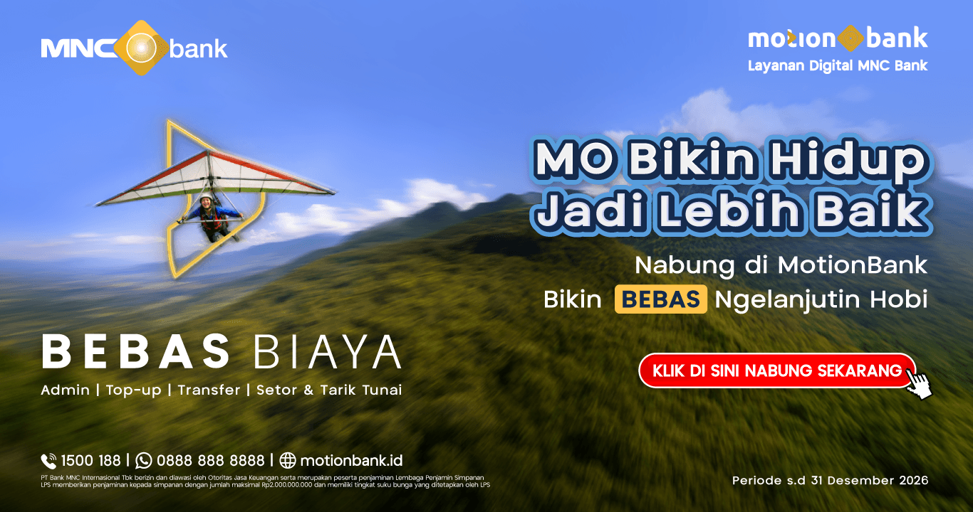 Bebas Biaya Transaksi