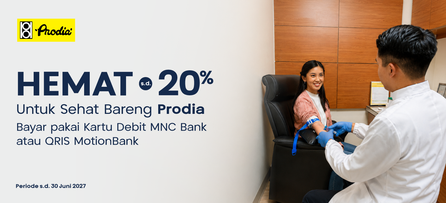Hemat s.d. 20% Bareng Prodia