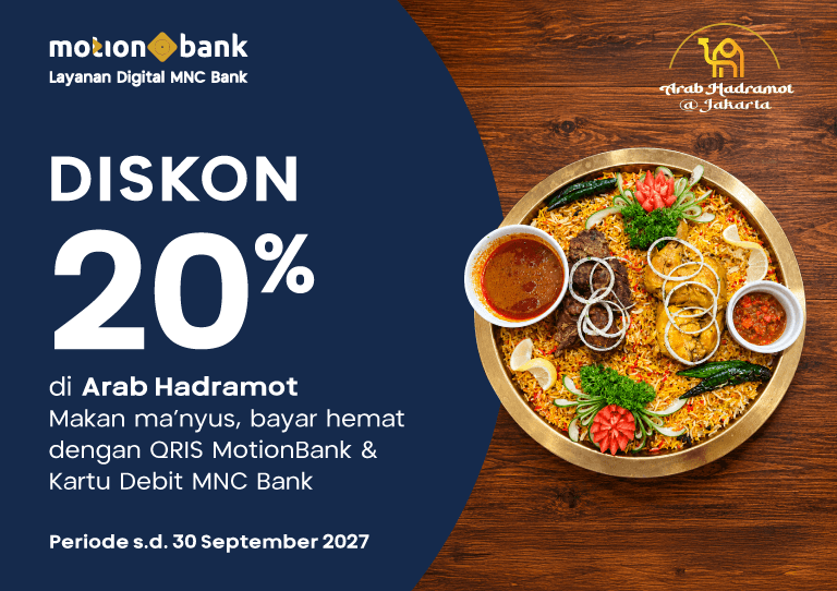 Diskon 20% Makan Ma’nyus di Arab Hadramot