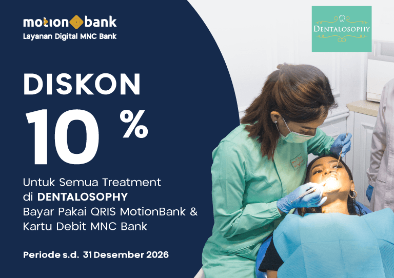 Diskon 10% Gigi Sehat di DENTALOSOPHY