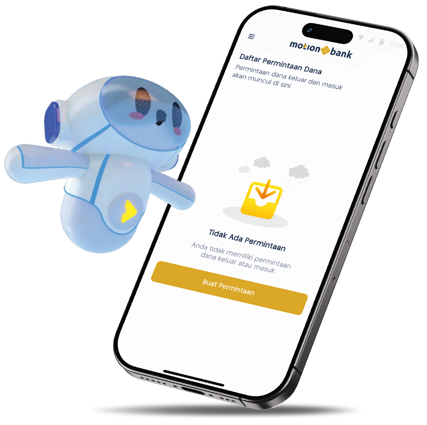 ilustrasi fitur MotionBank split bill desktop view