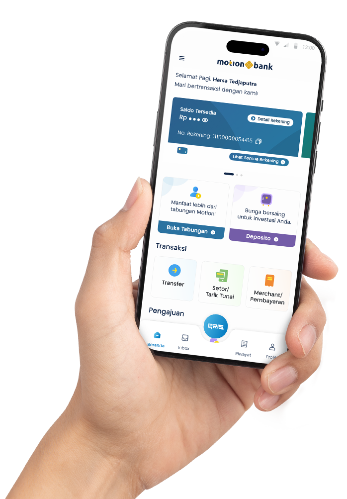 ilustrasi download aplikasi MotionBank